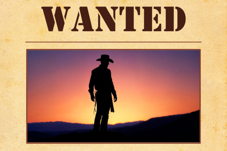 wanted cowboy announcement