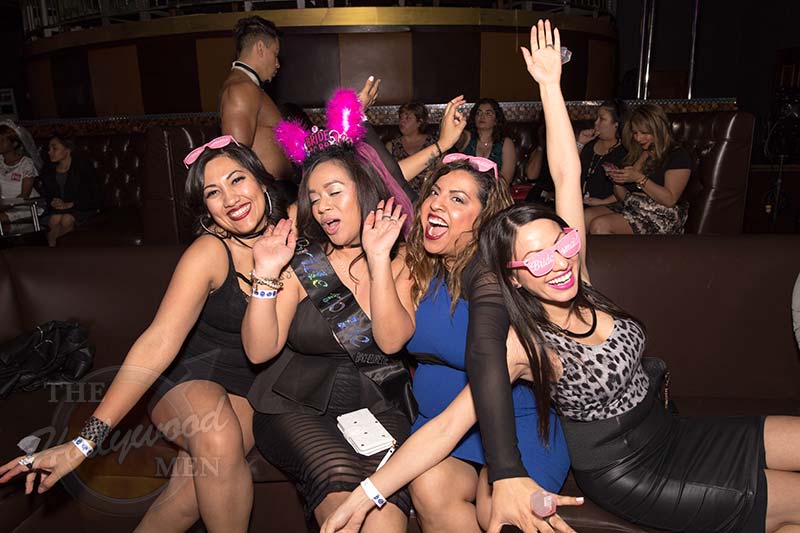 4 ladies celebrate bachelorette party at The Hollywood Men