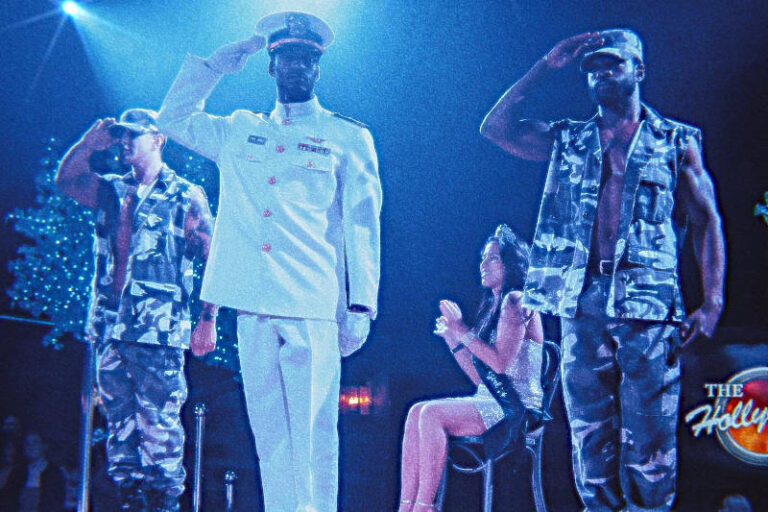 military male strip act performed by the hollywood men in los angeles - flip 1